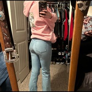 GAP Women's Light Blue Flare Jeans